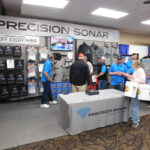 2024 Bassmaster Classic Precision Sonar - The Leash booth