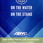 ABYC Marine Law Symposium 2018 booklet