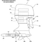 Honda air bag propeller guard patent drawing