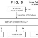 Honda air bag propeller guard logic map patent drawing