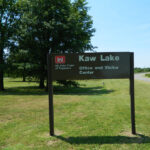 USACE Kaw Lake sign