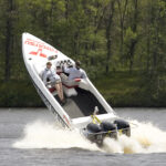 Tohatsu Twin Bridge Ski Team boat, Crivitz, Wisconsin