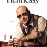 DJ Laz promoting Hennessy cognac