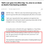 Kali's Law CBS Austin report