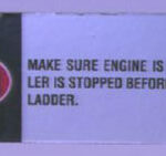 Listman Trial - Porsow Boat Ladder Propeller Warning