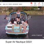 Super Air Nautique GS22 web page