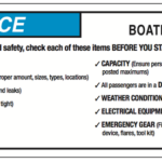 NMMA 2015 Boater's Checklist