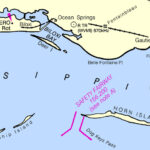 Deer Island NOAA map