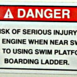 Propeller Warning Danger Decal